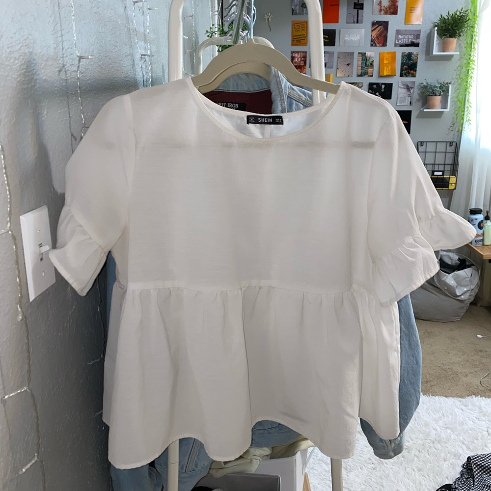 SHEIN flowy blouse